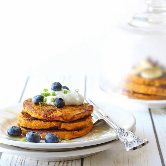 Paleo Sweet Potato Pancakes