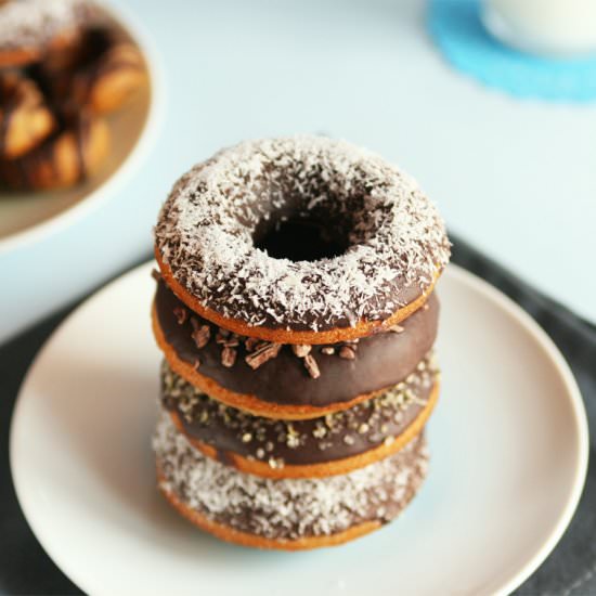 Gluten-Free Vanilla Cardamom Donuts