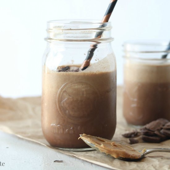 Peanut Butter Coffee Protein Shake