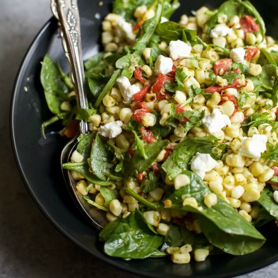 Grilled Corn Salad