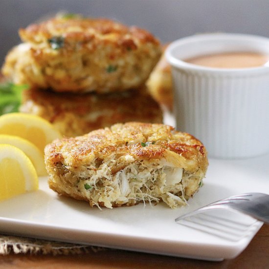 Grain-Free Crab Cakes