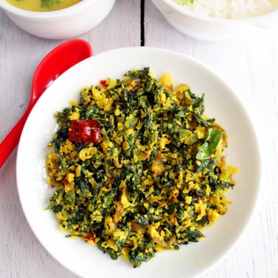 Radish Greens Stir Fry