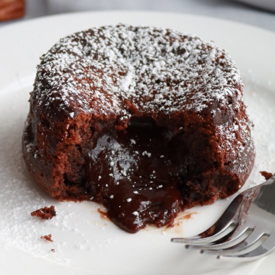 Fudgy Chocolate Lava Cakes