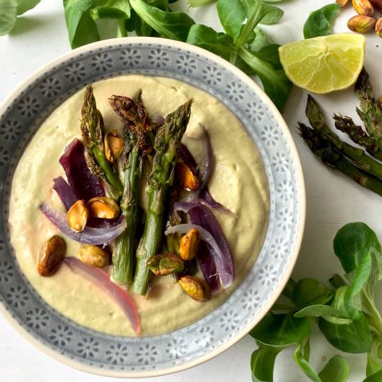 Roasted Asparagus Soup