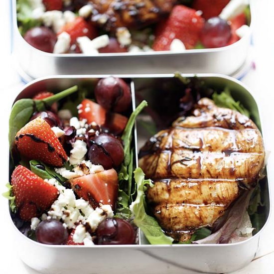 Balsamic Glazed Chicken Meal Prep