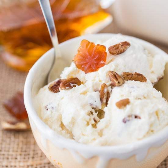 Maple Pecan Ice Cream