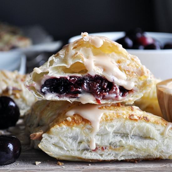 Cherry Turnovers with Cream Cheese