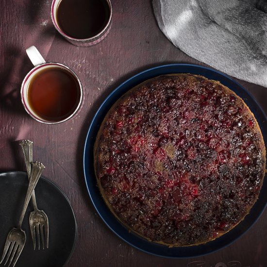 Cranberry Upside Down Cake