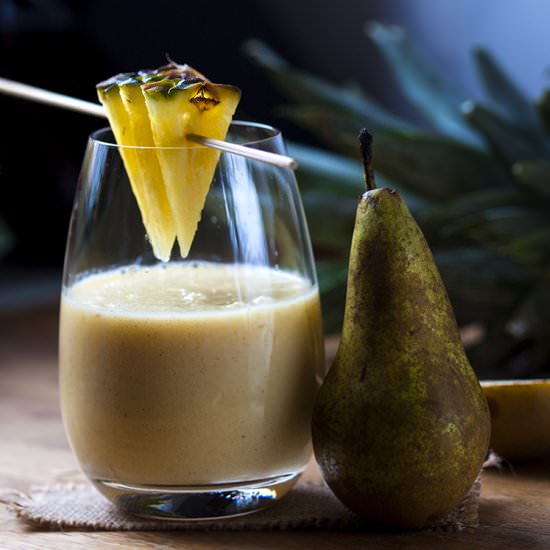 Pineapple Pear Smoothie