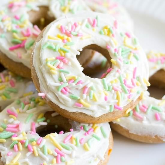 Carrot Cake Donuts