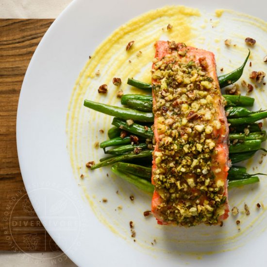 Honey & Dijon Baked Salmon