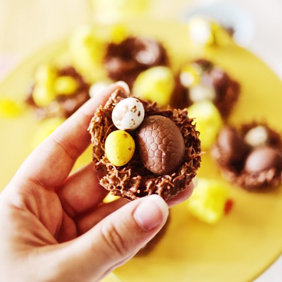 Chocolate Easter Nests