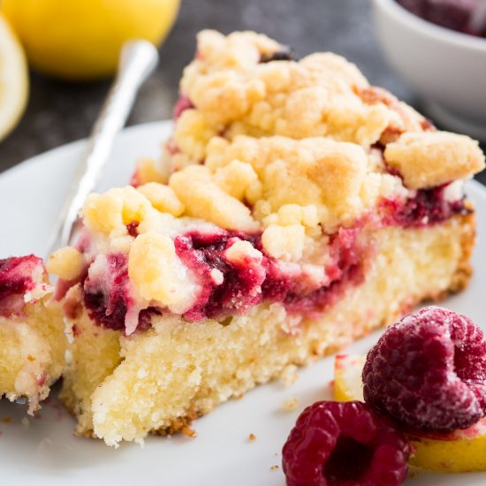 Lemon Raspberry Cake