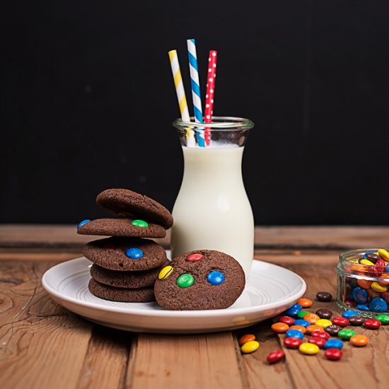 M&M’S® chocolate cookies