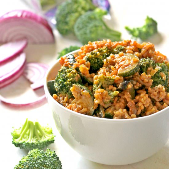 Coconut Red Curry Fried Rice