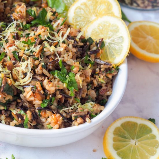 Vegan Wild Rice Salad