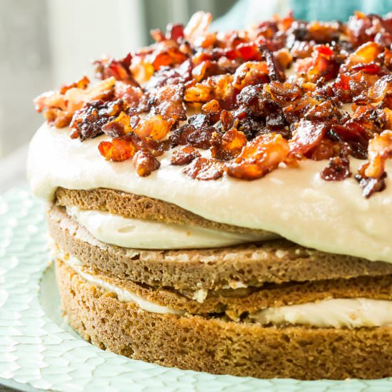 Maple Bacon Cake