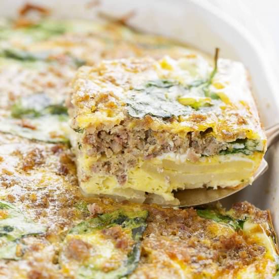 Sausage Egg Breakfast Casserole