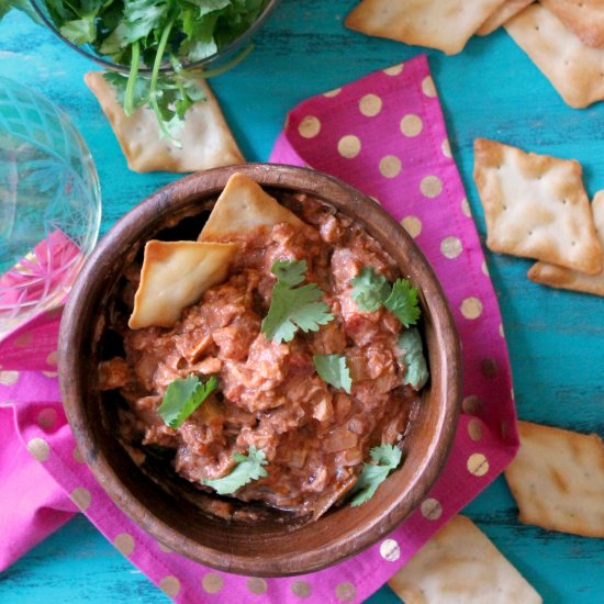 Indian Inspired Butter Chicken Dip