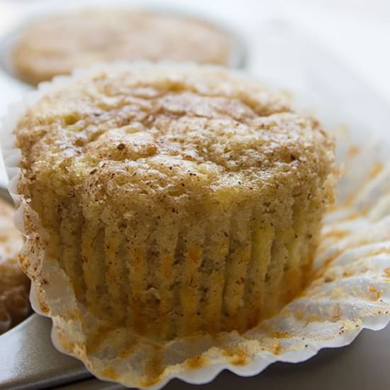 Snickerdoodle Banana Muffins