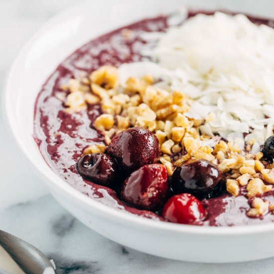 Reboot Cherry Smoothie Bowl