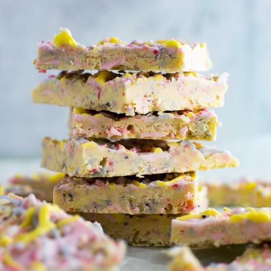 Easter Coconut Bark