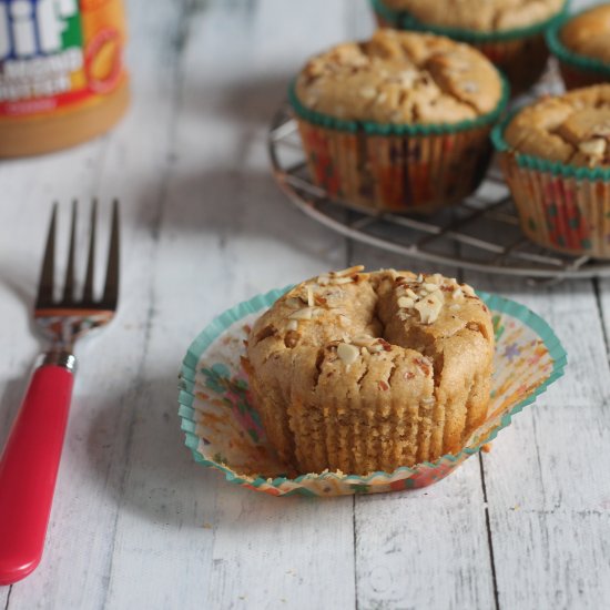 Oats Almond Butter Muffin