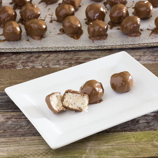 Pecan Coconut Cream Candies