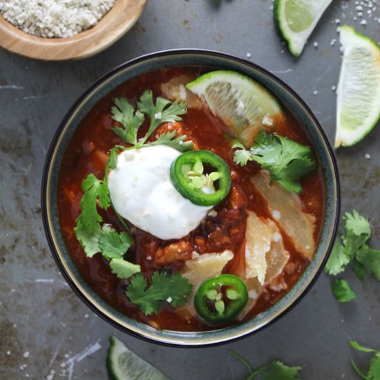 Crockpot Sweet Potato Chili