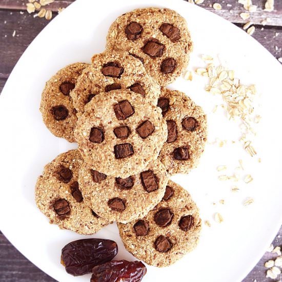 Vegan Chocolate Chip Cookies