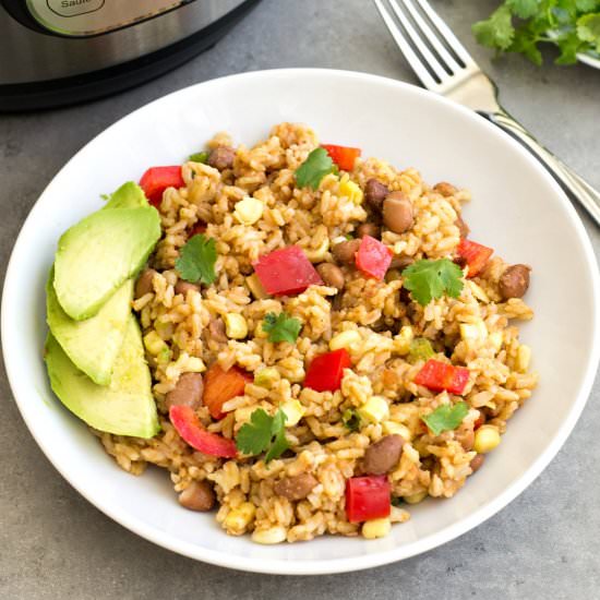 Instant Pot Beans and Rice