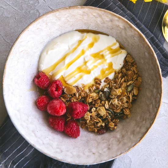 Cranberry and Pecan Granola