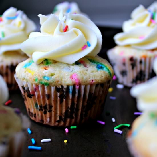 Funfetti Cupcakes