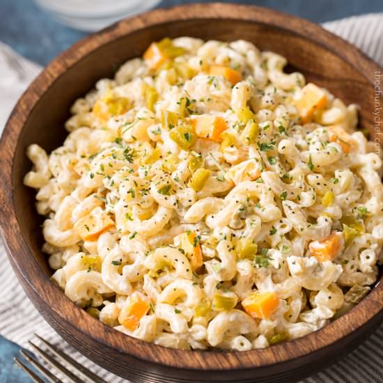 Jalapeno Popper Macaroni Salad