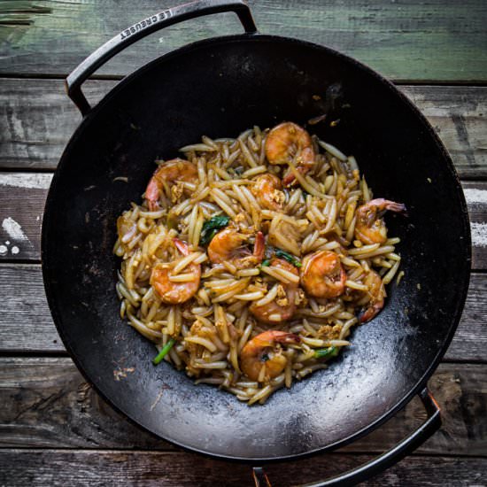 Stir-fried Rice Pin Noodles