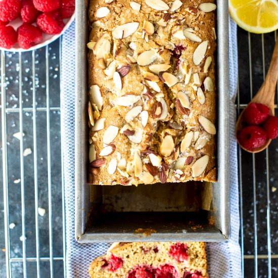 Lemon Raspberry Quick Bread