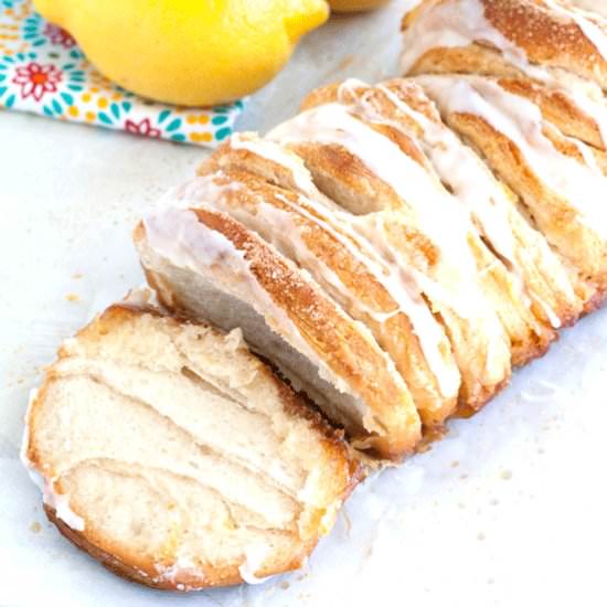 Easy Lemon Pull-Apart Bread