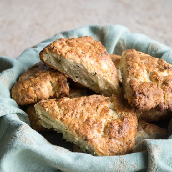 Feta Chive Scones