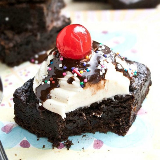 Easy Eggless Brownies