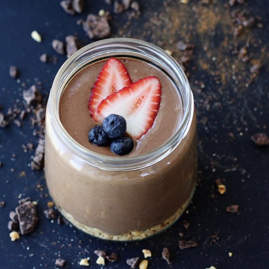 Choco-Banana Peanut Butter Smoothie