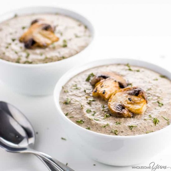 Gluten-Free Cream of Mushroom Soup