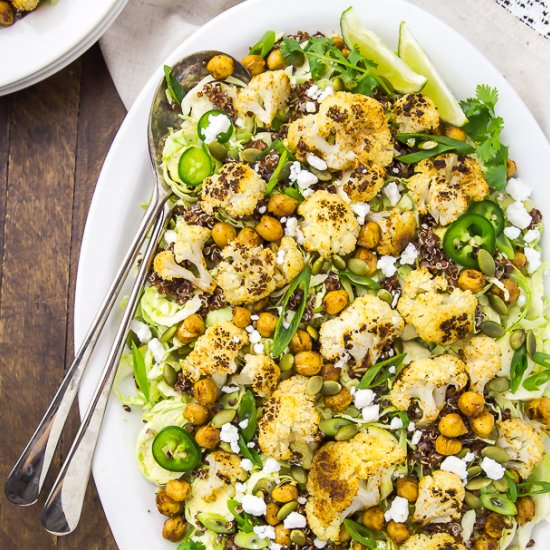 Mexican Cauliflower Salad