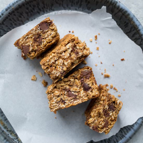 GF Oatmeal Chocolate Chip Bars