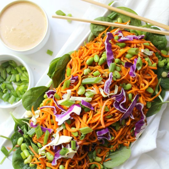 Sweet Potato Noodle Salad