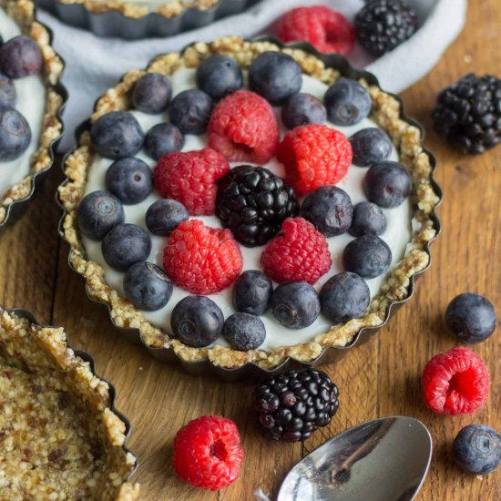 Greek Yogurt Fruit Tart [GF]