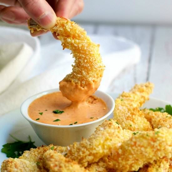 Crispy Baked Coconut Shrimp