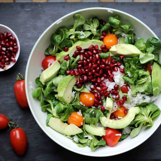 Rice Salad with Veggies