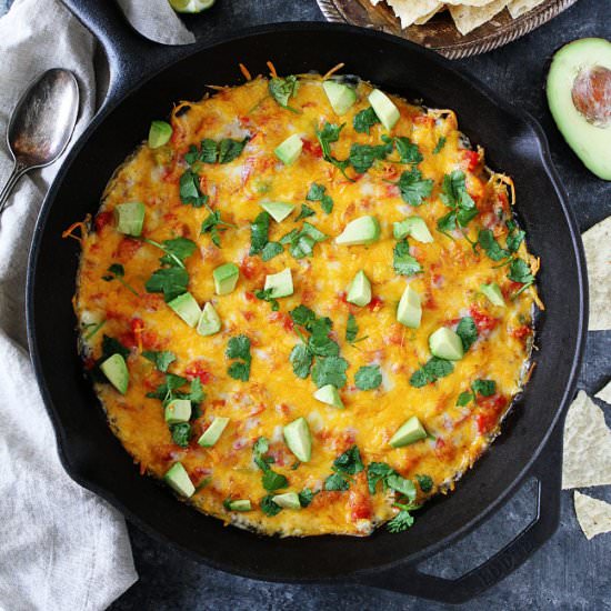 Easy Skillet Queso Dip