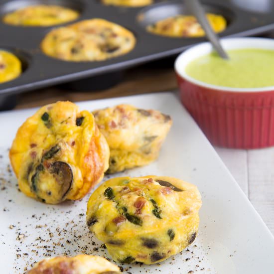 Egg Muffins Italian Style