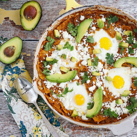 Easy Breakfast Chilaquiles